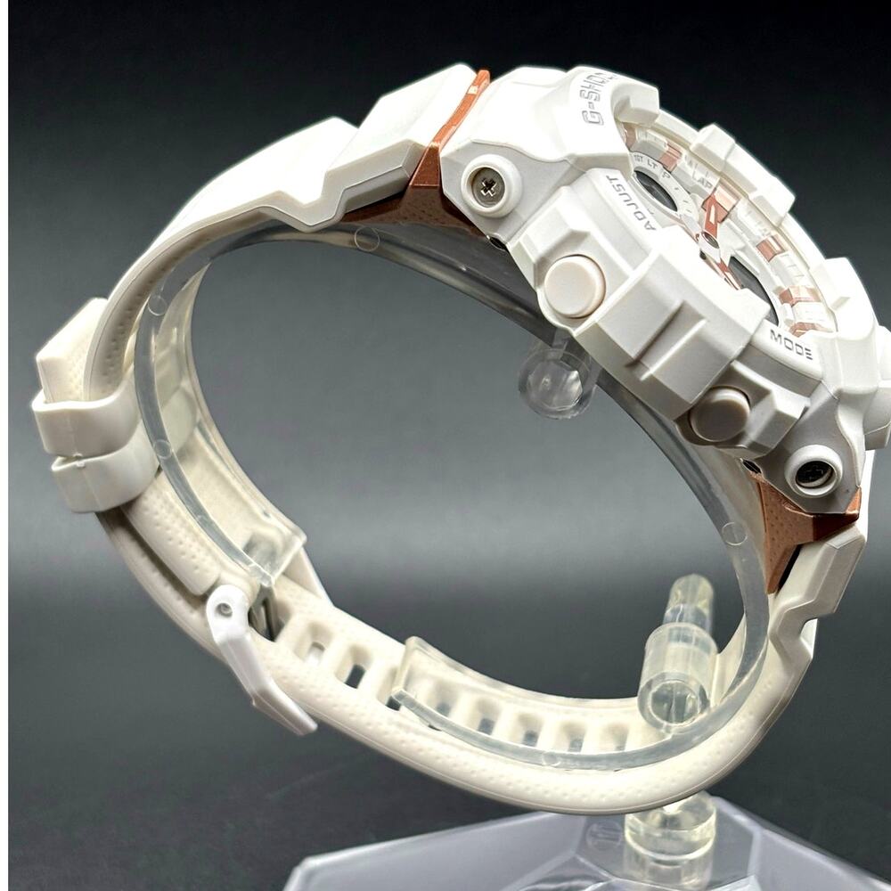 Casio G-Shock GMA-B800-7A Step Tracker Bluetooth White Rose Gold Women's Watch - Picture 11 of 17